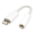 Kép 2/2 - APPLE audio adapter kábel MMX62ZM/A gyári (3.5mm jack aljzat - lightning 8pin) FEHÉR