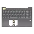 Kép 1/2 - Lenovo IdeaPad V130-15IKB, V330-15IKB gyári új magyar szürke billentyűzet modul ujjlenyomat-olvasó kivágással (5CB0Q59958)