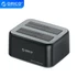 Kép 1/4 - Orico HDD/SSD Dokkoló - 6829C3-C-EU-BK (2x 2,5"/3,5" HDD/SSD -> USB-A, Offline klón funkció, Max.: 36TB, fekete)