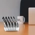 Kép 6/6 - ORICO Töltő állomás - DUK-5P-EU-WH (5x USB-A, 5V2.4A x5, 40W, fehér)