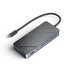 Kép 1/2 - Orico Notebook Dokkoló - OM28PR-G2-BK (Bemenet: USB-C, Kimenet: HDMI/USB-A+C/RJ45/M.2/PD100W, sötétszürke)