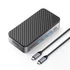 Kép 1/2 - Orico Notebook Dokkoló - M2P11-BK (Bemenet: USB-C, Kimenet: HDMI/DP/USB-A+C/RJ45/M.2/PD100W, sötétszürke)