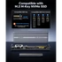 Kép 6/9 - Orico Külső M.2 ház - ACOM2-U4-GY (USB-C 4-> M.2 NVMe, Max.: 8TB, 40 Gbps, szürke)