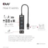 Kép 5/10 - Club 3D USB Hub - CSV-1430A (3.2 USB-A to 3xUSB-A, RJ45)
