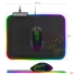 Kép 5/9 - Spirit of Gamer Egérpad - RGB Medium (RGB háttérvilágítás, 350 x 255 x 3mm; fekete)