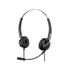 Kép 1/3 - Sandberg Fejhallgató - USB Office Headset Pro Stereo (USB; mikrofon; hangerő szabályzó; 2,1m kábel; fekete)