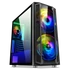 Kép 2/10 - Spirit of Gamer Számítógépház - GHOST 5 RGB (fekete, ablakos, 2x20cm, 4x12cm ventilátor, ATX, mATX, 2xUSB3.0, 1xUSB2.0)