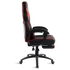 Kép 3/8 - Spirit of Gamer szék - MUSTANG Red (állítható dőlés/magasság; kihajtható lábtartó; max.120kg-ig, piros)