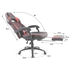 Kép 8/8 - Spirit of Gamer szék - MUSTANG Red (állítható dőlés/magasság; kihajtható lábtartó; max.120kg-ig, piros)