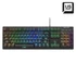 Kép 1/5 - Sharkoon Billentyűzet Mechanikus - Skiller SGK30 Blue (Blue Switch , RGB LED, USB, full anti-ghost, fekete, angol)