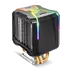 Kép 3/10 - Spirit of Gamer CPU Cooler - CPU AIRCOOLER PRO ARGB (27dB; 1600 RPM; 1x12cm; aluminium/réz)