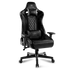 Kép 1/12 - Spirit of Gamer szék - CRUSADER Black (állítható dőlés/magasság/kartámasz; max.120kg-ig, fekete)