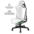 Kép 8/12 - Spirit of Gamer szék - CRUSADER Black (állítható dőlés/magasság/kartámasz; max.120kg-ig, fekete)