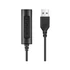 Kép 2/3 - Sandberg Fejhallgató - 2in1 Office Headset Jack+USB (mikrofon; USB+Jack; hangerő szabályzó; 1,5m kábel; fekete)