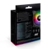 Kép 7/9 - Spirit of Gamer Cooler 12cm - CENTRAL RGB V120IN (25,3dB; max. 39,6 m3/h; 3pin csatlakozó(Molex); ház hűtésre, RGB LED)