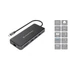Kép 1/6 - Conceptronic Notebook Dokkoló - DONN15G (USB-C to 2xHDMI+VGA+USB-C PD:100W+3xUSB-A+RJ-45+SD/TF+AUX)