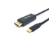 Kép 1/5 - Equip Kábel - 133426 (USB-C to DisplayPort, apa/apa, 4K/60Hz, műanyag burkolat, 1m)