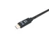 Kép 4/7 - Equip Átalakító Kábel - 128347 (USB-C 3.2 Gen1 to USB-C, apa/apa, fekete, 2m)