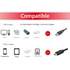 Kép 4/5 - Equip Átalakító Kábel - 128343 (USB-C 3.2 Gen1 to USB-A, apa/apa, fekete, 0,25m)