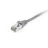 Kép 1/3 - Equip Kábel - 606705 (S/FTP patch kábel, CAT6A, LSOH, PoE/PoE+ támogatás, szürke, 3m)