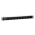 Kép 1/6 - Equip Hálózati Elosztó - 333292 (Schuko, 9 Schuko, Rack 1U, 1,8m kábel, aluminium, fekete)