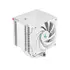 Kép 2/9 - DeepCool CPU Cooler - AK500S Digital WH (28 dB; max, 117,21 m3/h; 4pin csatlakozó, 5 db heatpipe, 12cm, PWM, fehér)