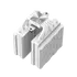 Kép 6/10 - DeepCool CPU Cooler - AG620 WH ARGB (29,4 dB; max, 115,32 m3/h; 4pin PWM, 6 db heatpipe, 12cm, A-RGB LED, fehér)