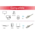 Kép 3/4 - Equip Kábel - 603012 (UTP patch kábel, CAT6A, Réz, LSOH, 10Gb/s, bézs, 1m)