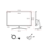 Kép 11/12 - Spirit of Gamer Monitor 27" - EPIC 27" (VA, 16:9, 1920x1080, 1ms, 240 Hz, 300 cd/m2, 3000:1, HDMI/DP/3,5 mm Jack)