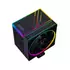 Kép 4/7 - ID-Cooling CPU Cooler - FROZN A610 ARGB (29.9dB; max. 132,54 m3/h; 4pin, 4 db heatpipe, 12cm, A-RGB, PWM)