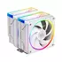 Kép 1/6 - ID-Cooling CPU Cooler - FROZN A620 ARGB WHITE (29,9dB; max 132,52 m3/h; 4Pin csatlakozó, 6 db heatpipe, 2x12cm, PWM)