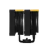 Kép 4/10 - DeepCool CPU Cooler - AK620 Zero Dark Zoria (28 dB; max, 117,21 m3/h; 4pin csatlakozó, 6 db heatpipe, 2x12cm, PWM)