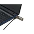 Kép 4/5 - Conceptronic Notebook Kábelzár - CUSTODIO01BS  (Számzáras, Standard Lock Slot, 1,8m)
