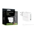 Kép 2/3 - Conceptronic telefon töltő adapter+kábel - ALTHEA18W (3xUSB-C+USB-A, 100W, USB-C töltő kábel, fehér)