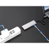 Kép 7/7 - Conceptronic USB Hub - HUBBIES15G (4 Port, USB-C to 2x USB-C+2x USB-A, szürke)