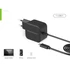 Kép 1/9 - Conceptronic Univerzális Töltő adapter - OZUL04BE (USB-C, 67W, 3,3-21V, fekete, 1,8m)