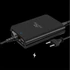 Kép 3/5 - Advance Notebook töltő - Universal Charger for HP Laptops (90W, 5 csatlakozó, automata feszültség érzékelés, fekete)